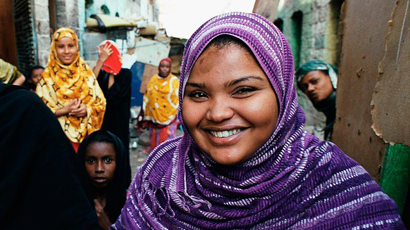 Yemeni smile