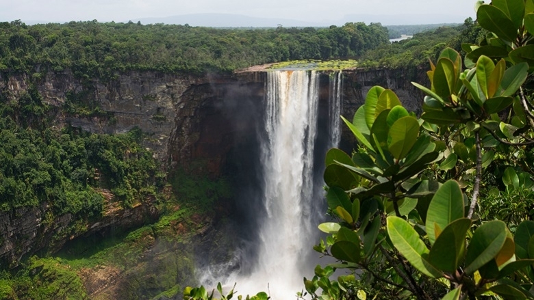 Kaieteur Rainfalls in the Amazon Rainforest, Guyana