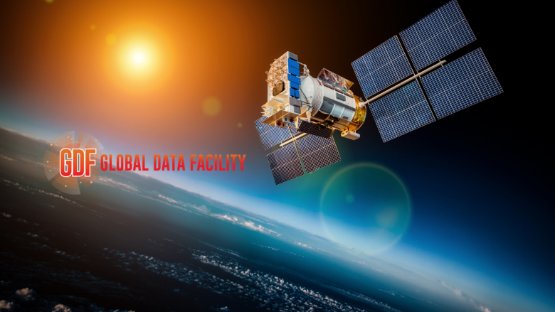 GDF Banner Satellite image with Sun