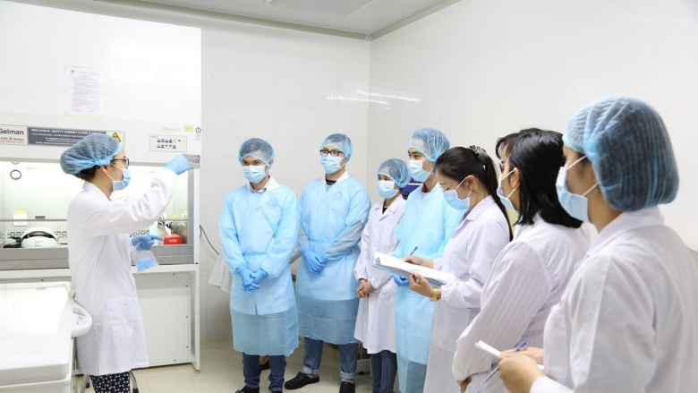World Bank–supported training sessions at the National Institute of Hygiene and Epidemiology (NIHE) increased Vietnam’s abili