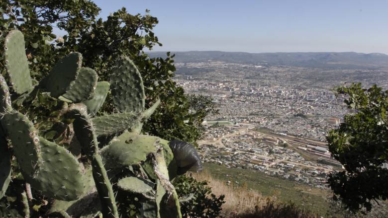 A view of Lubango, Angola. 