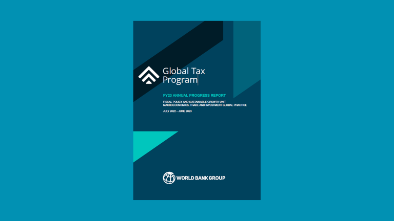 Global Tax Program FY23 Annual Progress Report
