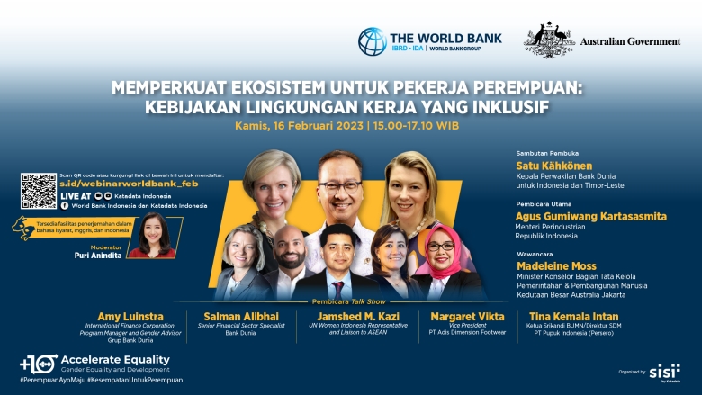 Indonesia gender webinar