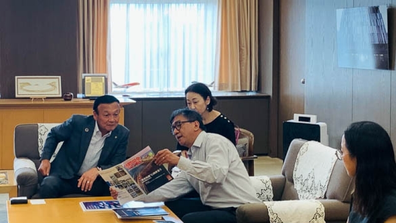 2023 July_TDLC Courtesy Visit to Toyama Mayor
