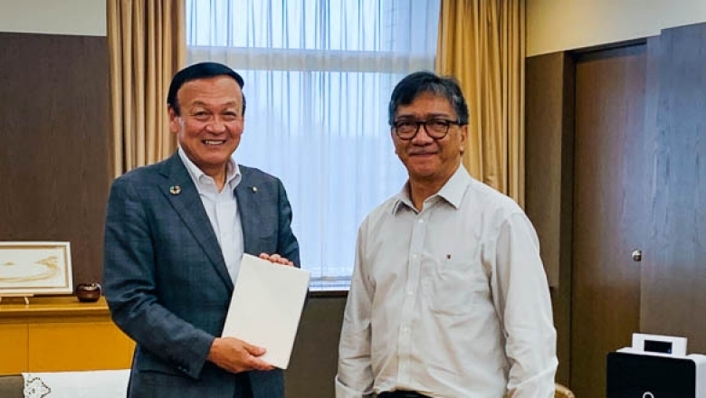 2023 July_TDLC Courtesy Visit _Mayor Fujii and TDLC Chris Pablo