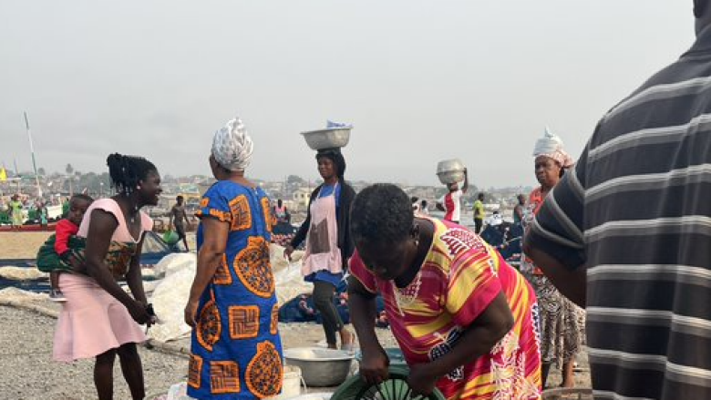 ghana fish market taken by morgan graham