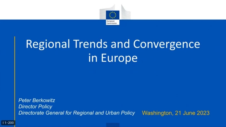 ECA Talk presentation slide on EU Convergence