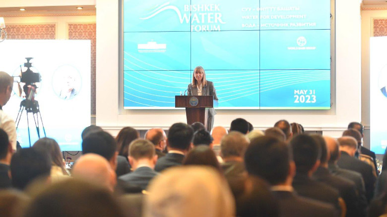 Bishkek Water Forum participants