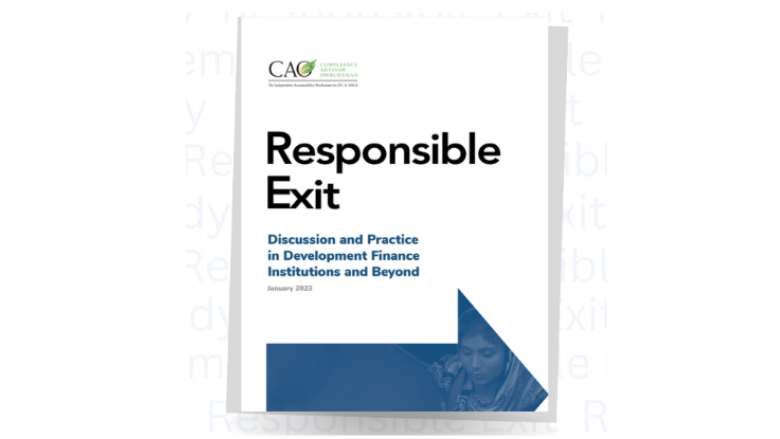 CAO publication on responsible exit 