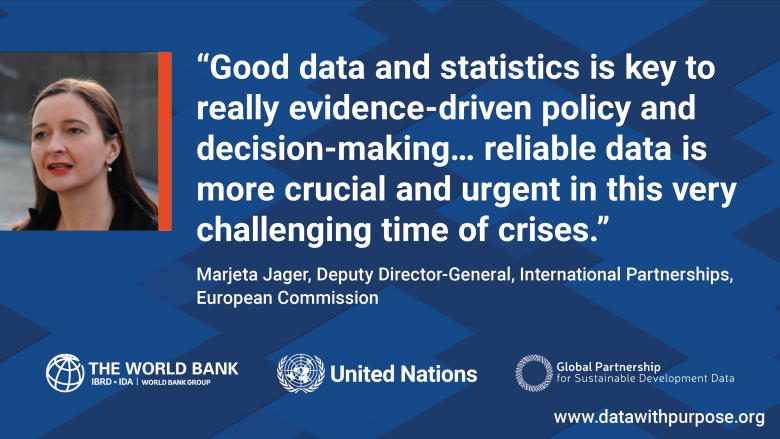 Marjeta Jager: Reliable data is more crucial and urgent in this very challenging time of crises.