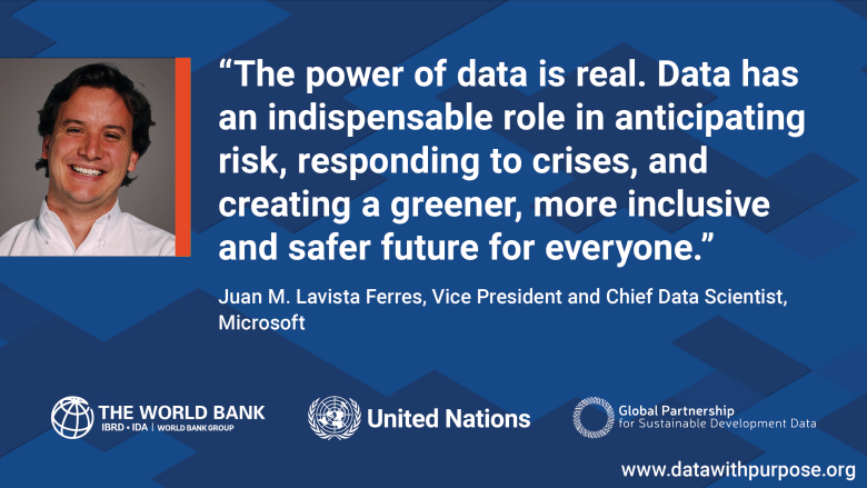 Juan Lavista Ferres: Data has an indispensable role in anticipating risk, responding to crises.