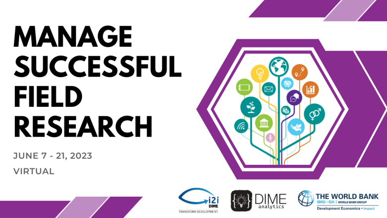 Manage Successful Field Research, June 7 to 12 2023