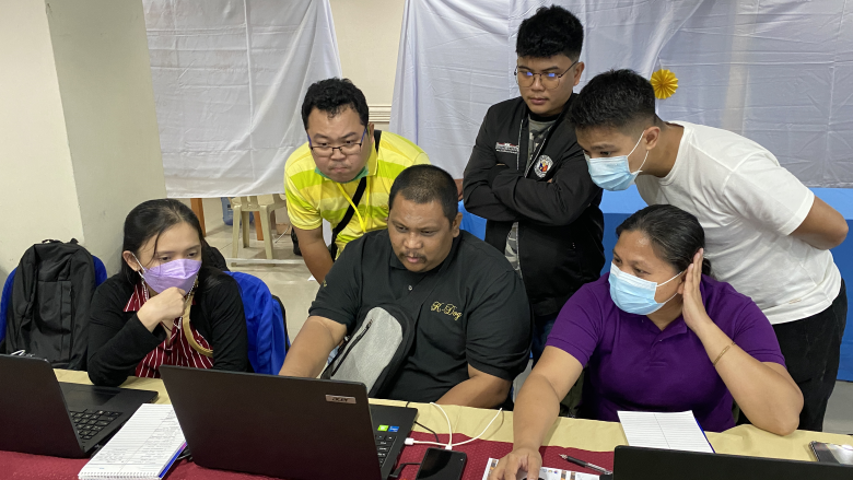 Data literacy training in Manila, Philippines in September 2022
