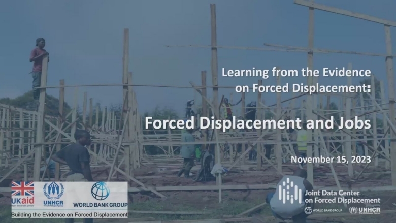 Video Module 8: Forced Displacement and Jobs