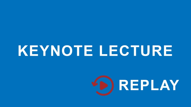 Blue button_keynote lecture