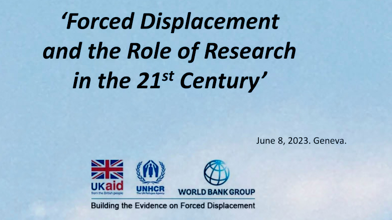 Forced Displacement and the Role of Research in the 21st Century