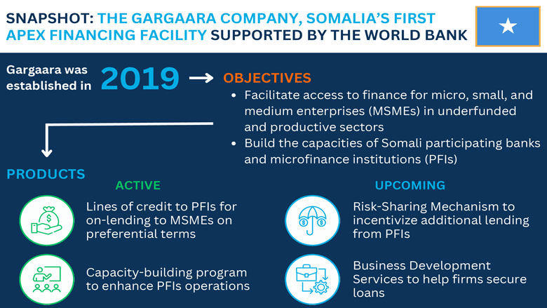 Gargaara Financing Facility in Somalia: Helping business grow