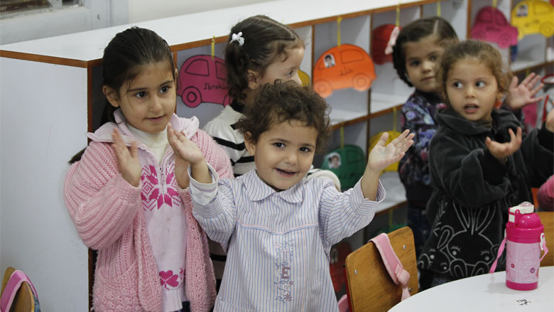 Happy Children in the Childcare