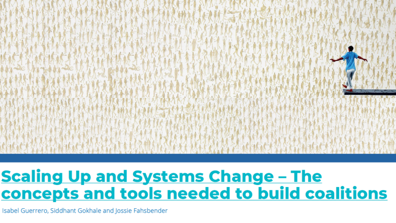 Scaling Up and Systems Change