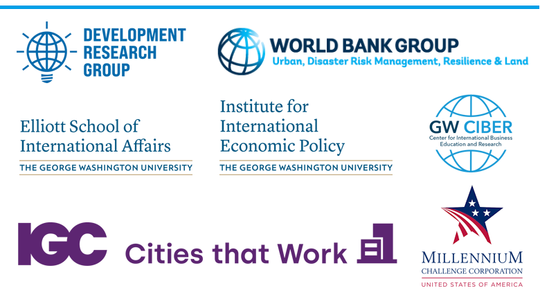 Logos of the partner organizations of the 8th Urbanization and Poverty Reduction Research Conference
