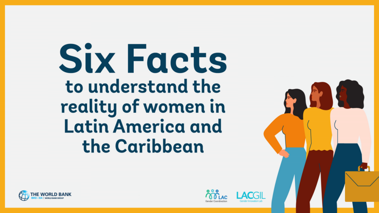 Six facts to understand the reality of women in Latin America and the Caribbean