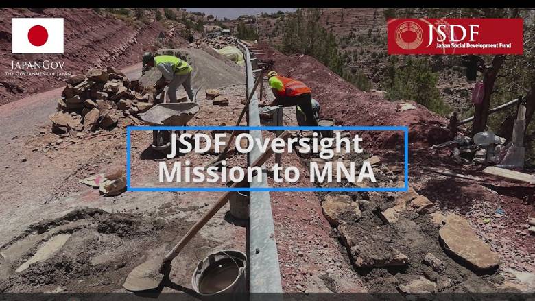 JSDF supports skills trainin in Jordan and Morocco.