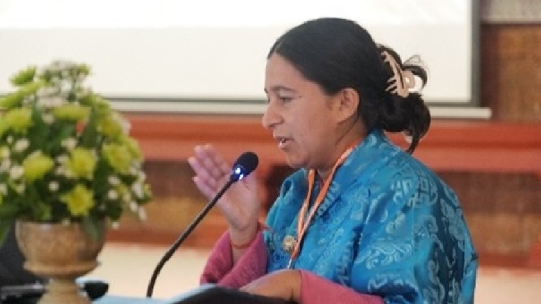 Presentation from Sita Gautam, GWP Bhutan ecotourism project
