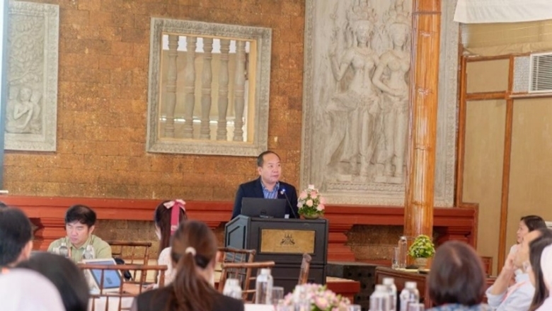 Dr. Sunleang Srey, Director General of the General Directorate of Natural Protected Areas, Cambodia.