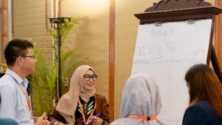 during the workshop.
