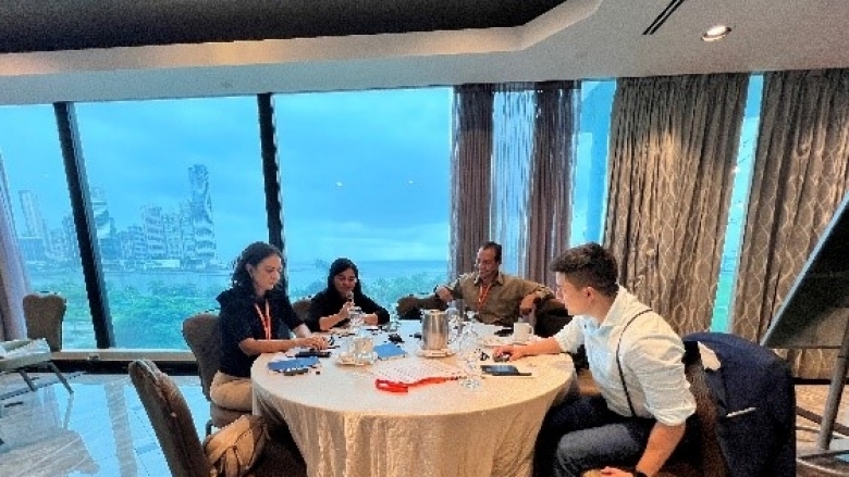 <i>Group activity to write a media release and caption photos</i>