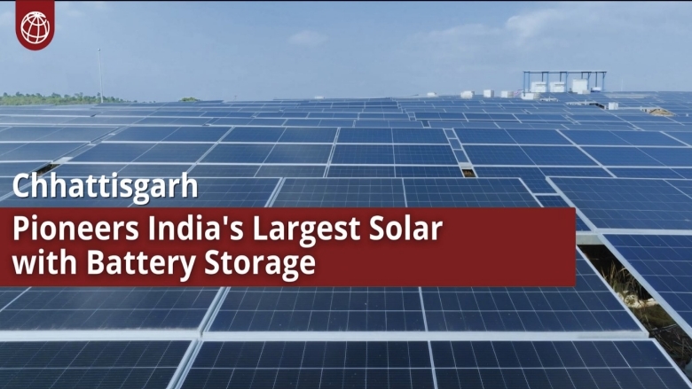 Chhattisgarh Leads the Way: India’s Largest Solar Plant with Battery Storage