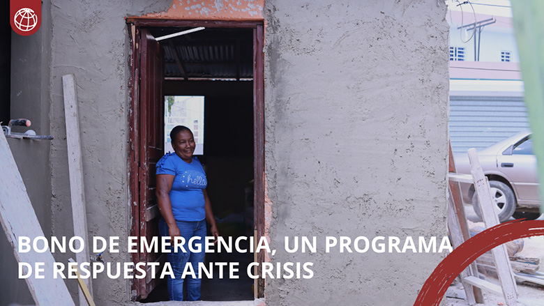 Bono de Emergencia, un programa de respuesta ante las crisis en la República Dominicana