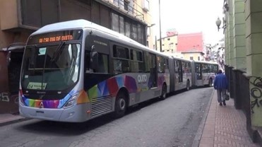 An image of a troleybus
