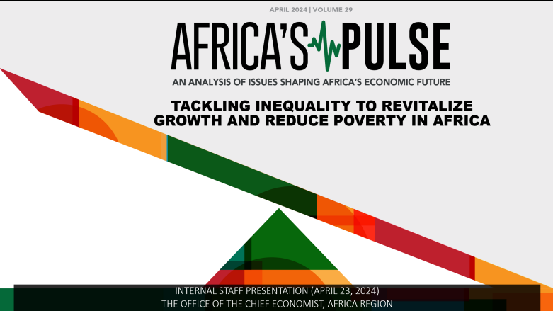 Tackling Inequality to Revitalize Growth and Reduce Poverty in Africa