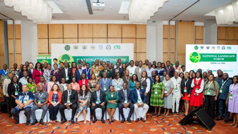 the Ghana National Landscape Forum and the launch of NCA accounts 