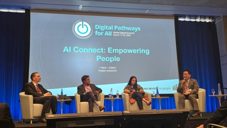 The Korea National Information Society Agency (NIA) participating in the World Bank’s Global Digital Summit