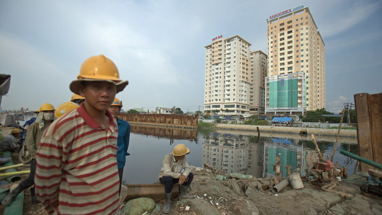 Rapid urbanization in Vietnam