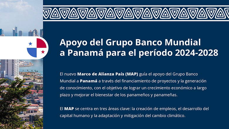 Three areas to support Panama's development