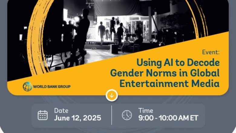 AI Gender Norms event flyer
