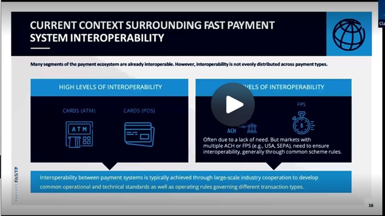 Webinar Interoperability in Fast Payment Systems