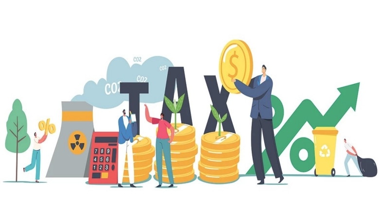 Tax concept illustration