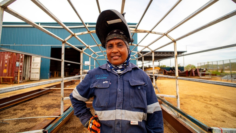 woman electrician posing woman electrician posing