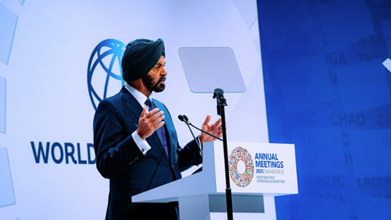 2025年年次総会本会議におけるアジェイ・バンガ世界銀行グループ総裁声明