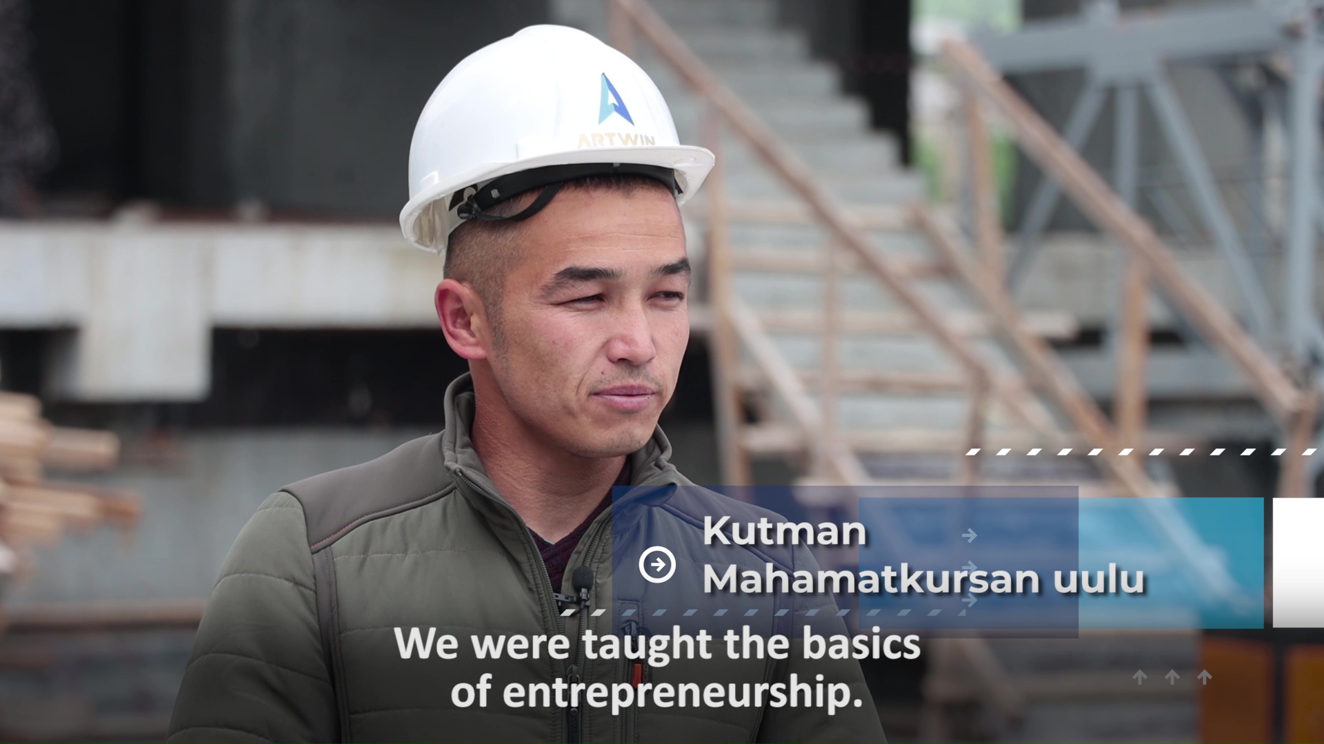 Boosting the Job Market in the Kyrgyz Republic: A Former Migrant Worker Builds Houses