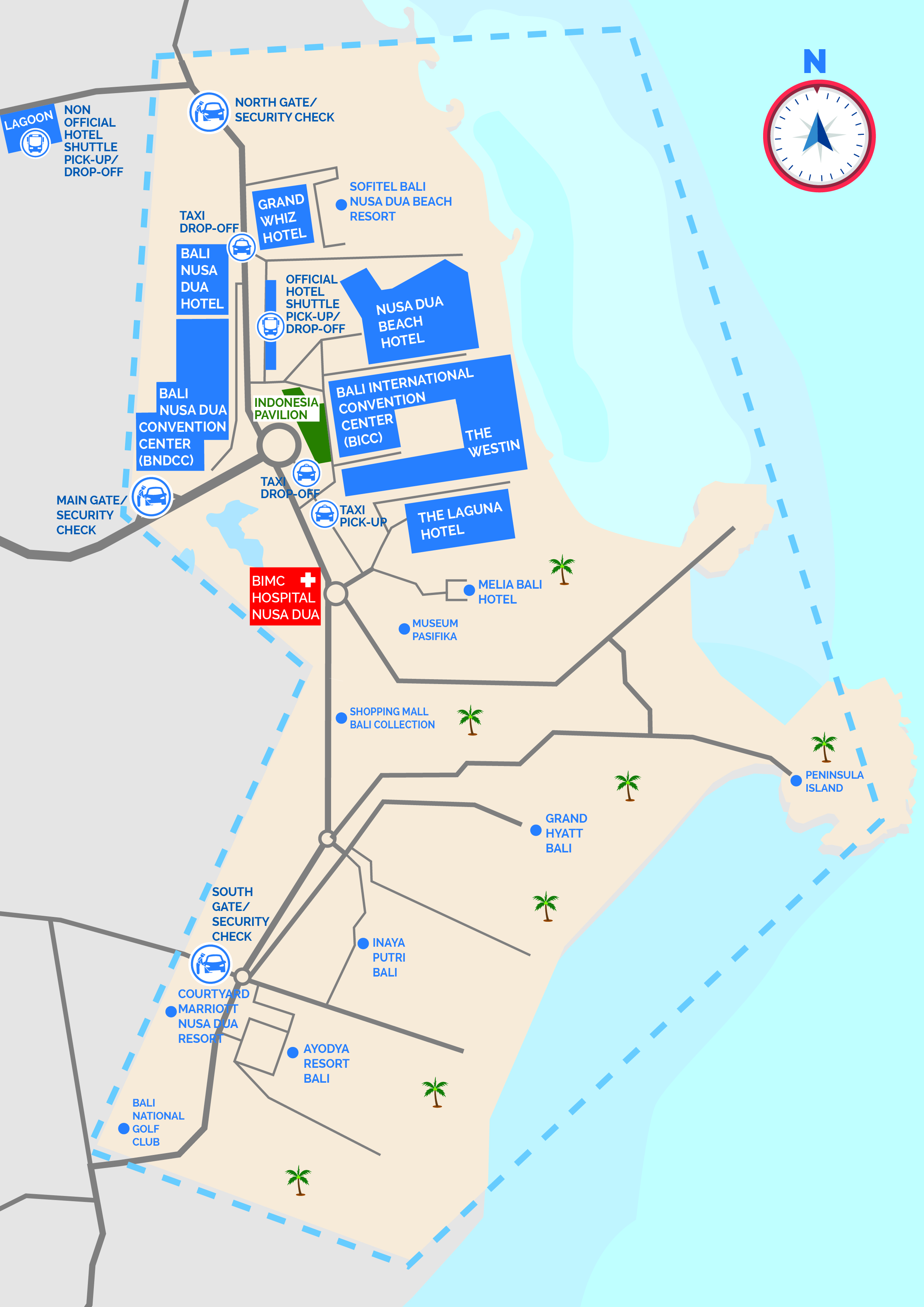 Venue Campus Plan Itdc Area Map