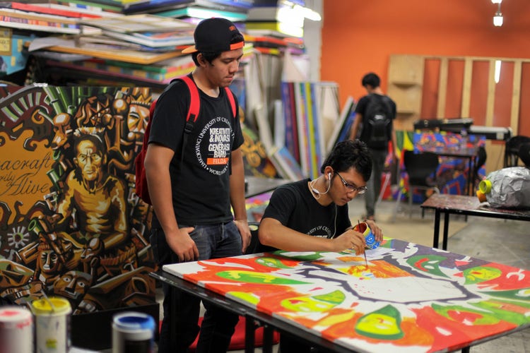 A road to better jobs and futures.