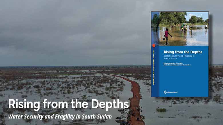 A cover image of the immersive story on water security in Sudan