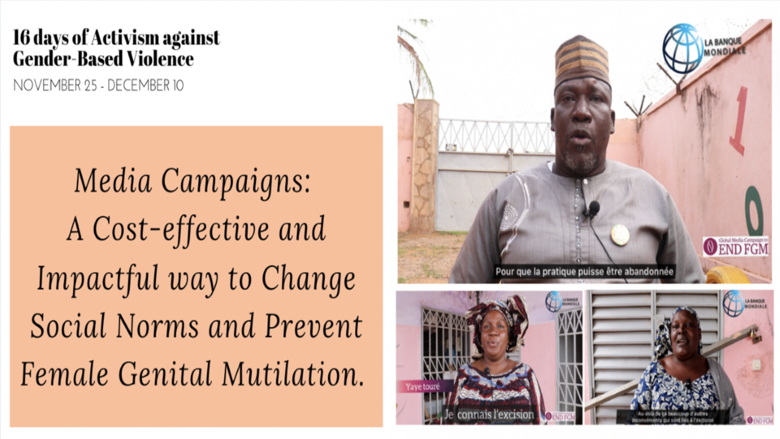 Media Campaigns: A Cost-Effective and Impactful way to Change Social Norms and Prevent Female Genital Mutilation